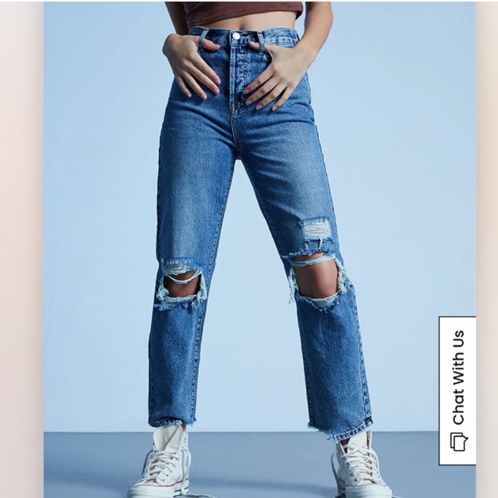 Pacsun Girls Women High Rise Straight Jeans size 26